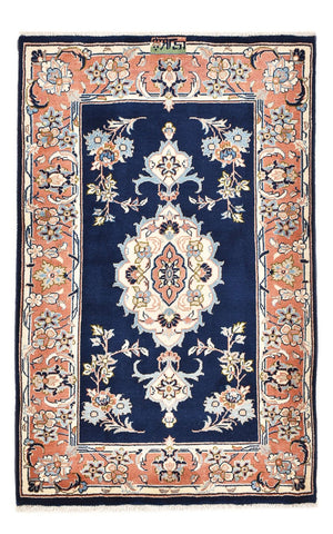 Tappeto Persero - Keshan - 132 x 85 cm - blu