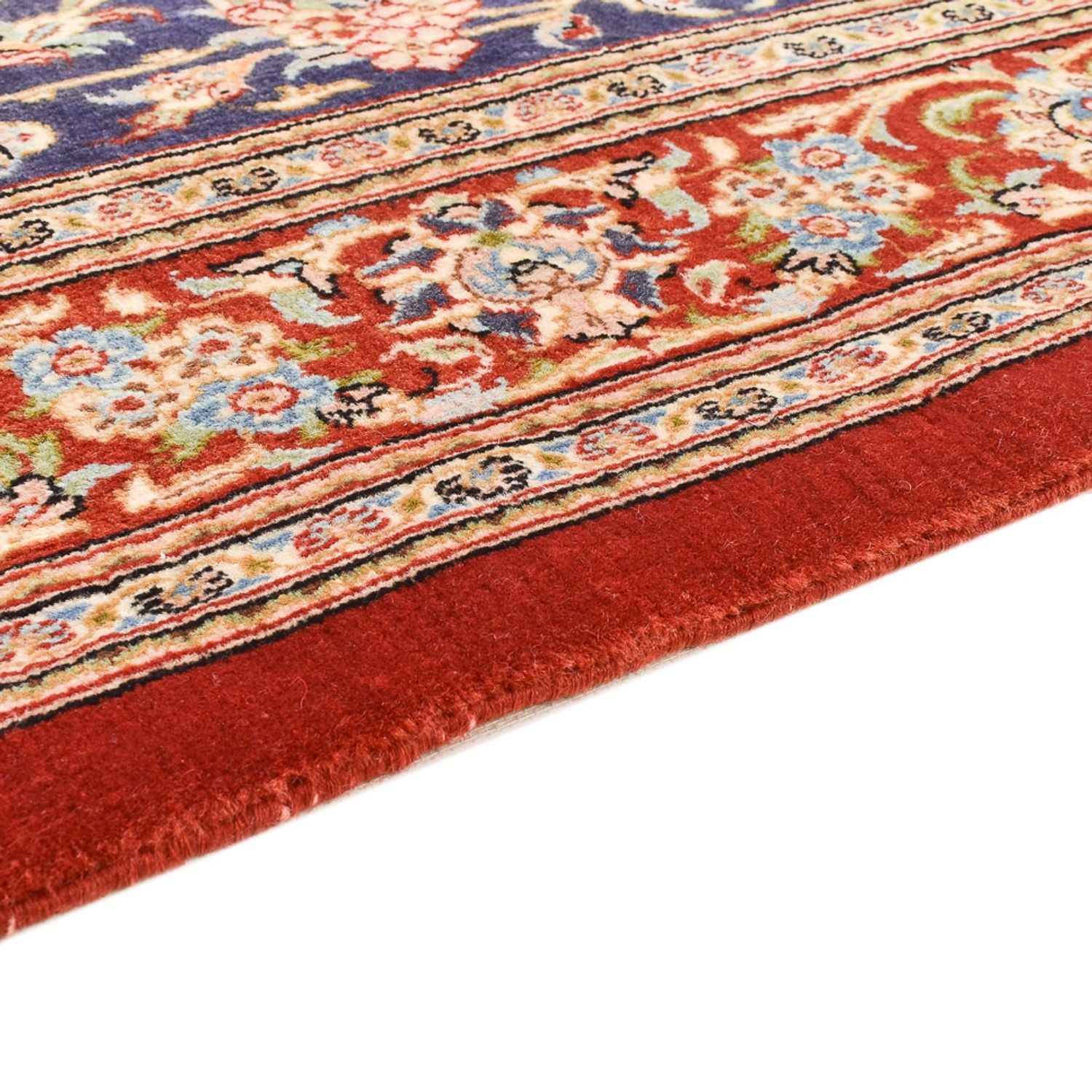 Tappeto Persero - Ghom - Reale - 203 x 133 cm - blu scuro