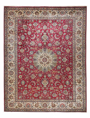 Tappeto Persero - Tabriz - Reale - 418 x 318 cm - rosso