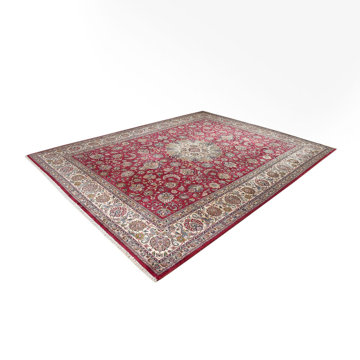 Tappeto Persero - Tabriz - Reale - 418 x 318 cm - rosso