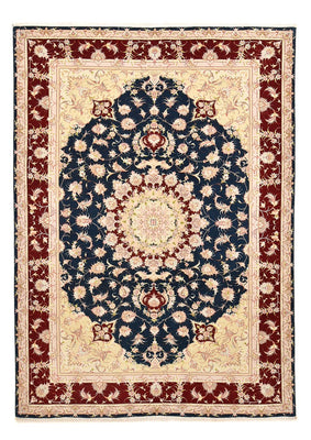 Tappeto Persero - Tabriz - Reale - 287 x 202 cm - blu scuro