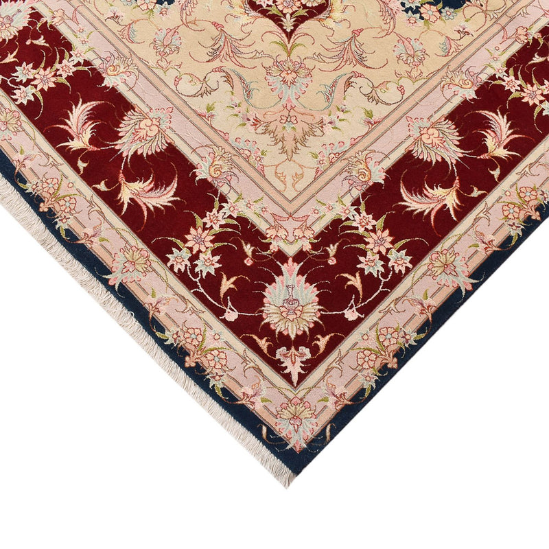 Tappeto Persero - Tabriz - Reale - 287 x 202 cm - blu scuro
