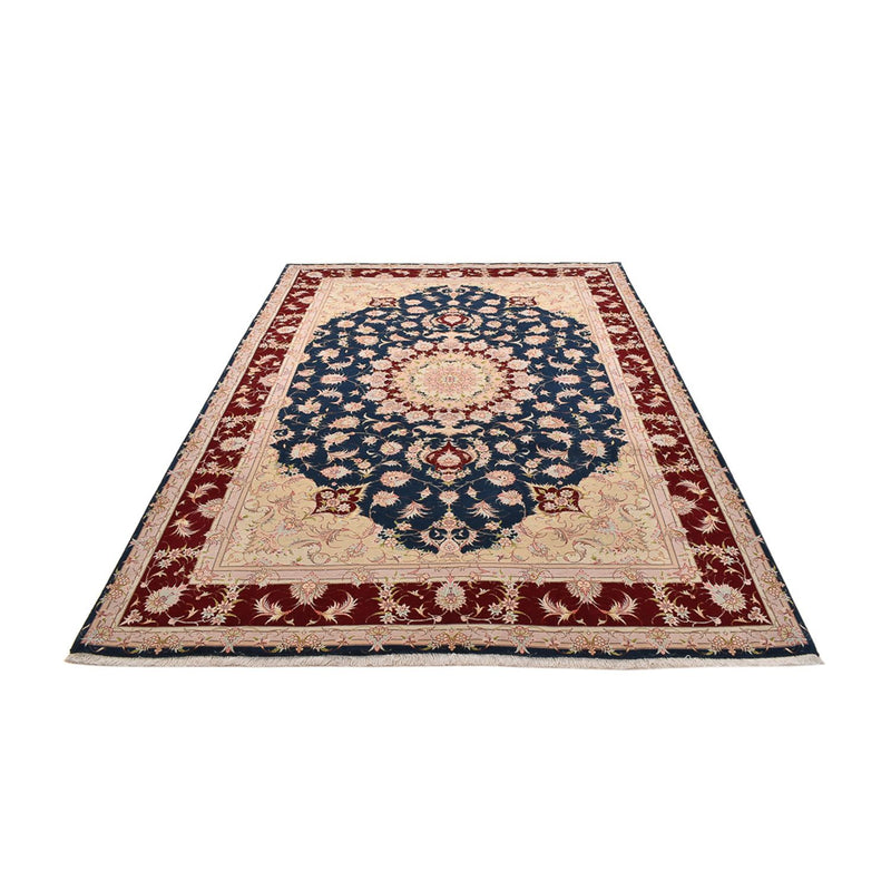 Tappeto Persero - Tabriz - Reale - 287 x 202 cm - blu scuro