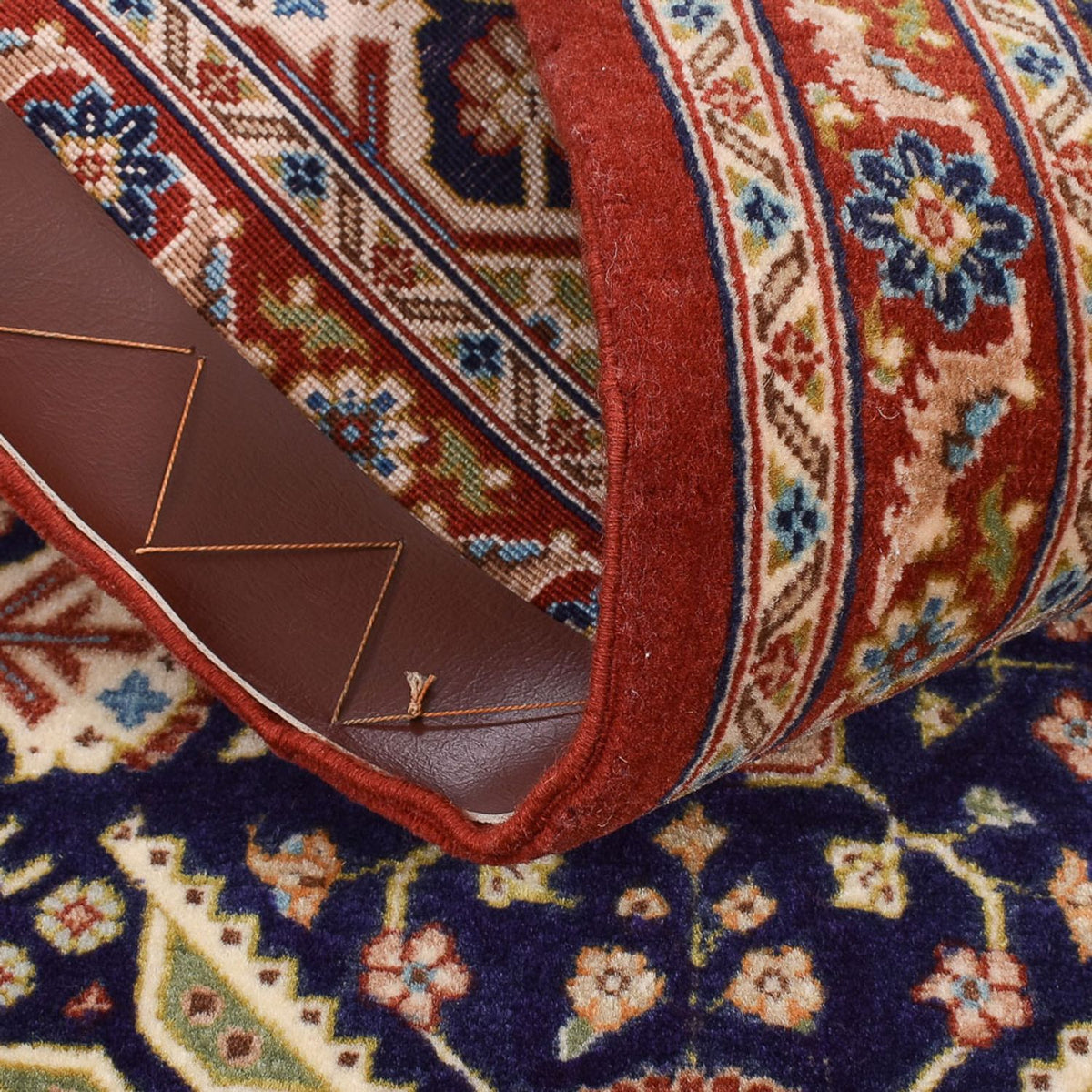 Tappeto corsia Tappeto Persero - Ghom - Reale - 204 x 55 cm - beige scuro