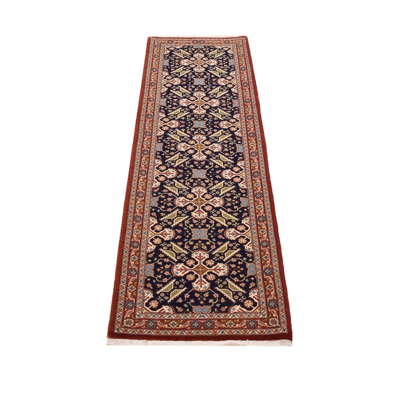 Tappeto corsia Tappeto Persero - Ghom - Reale - 204 x 55 cm - beige scuro