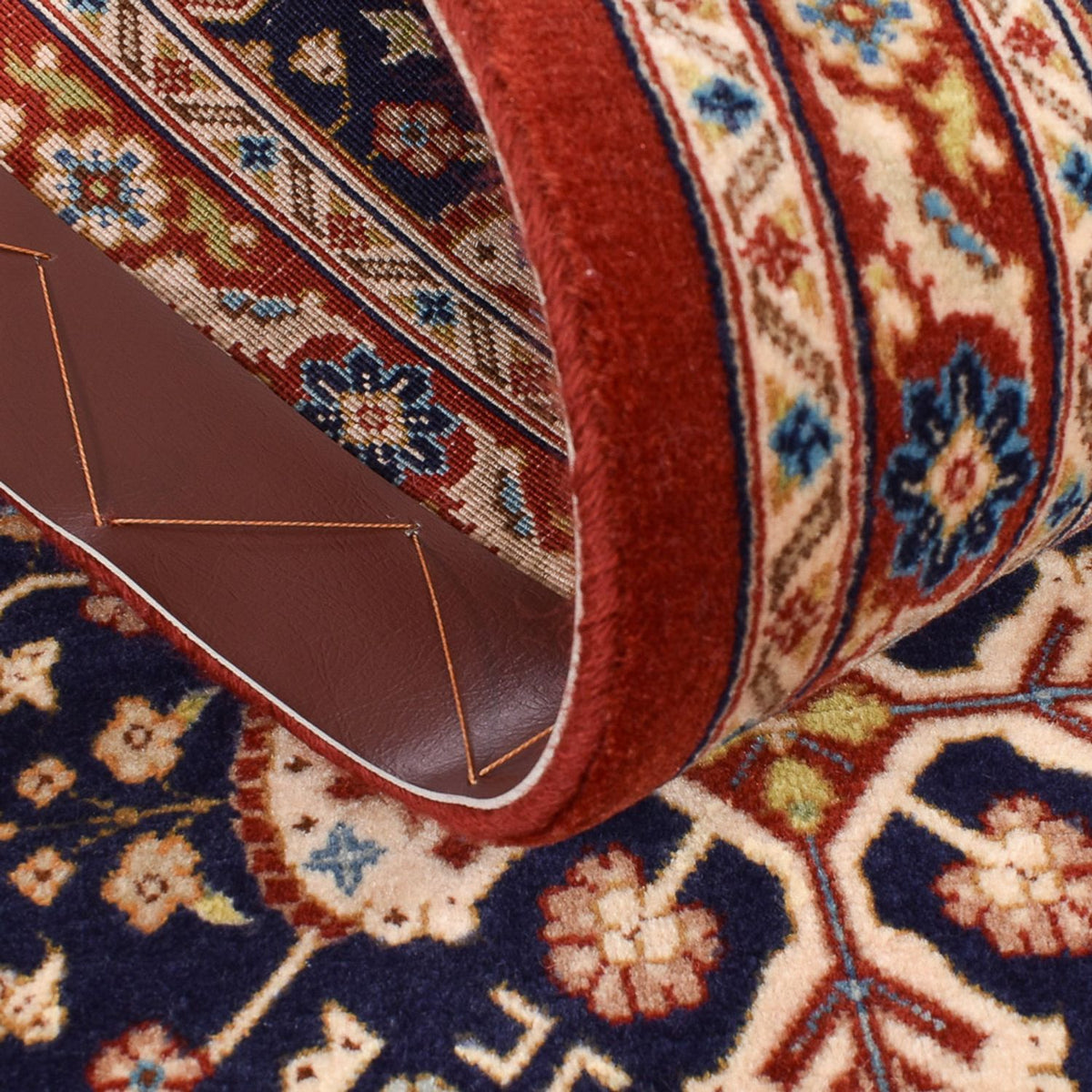 Tappeto corsia Tappeto Persero - Ghom - Reale - 204 x 55 cm - beige scuro