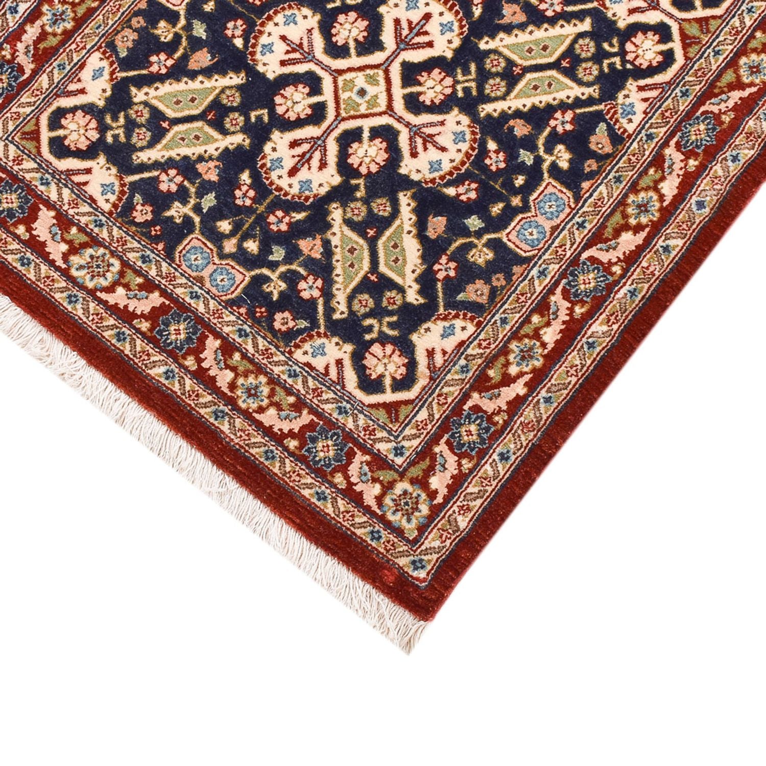 Tappeto corsia Tappeto Persero - Ghom - Reale - 192 x 54 cm - beige scuro