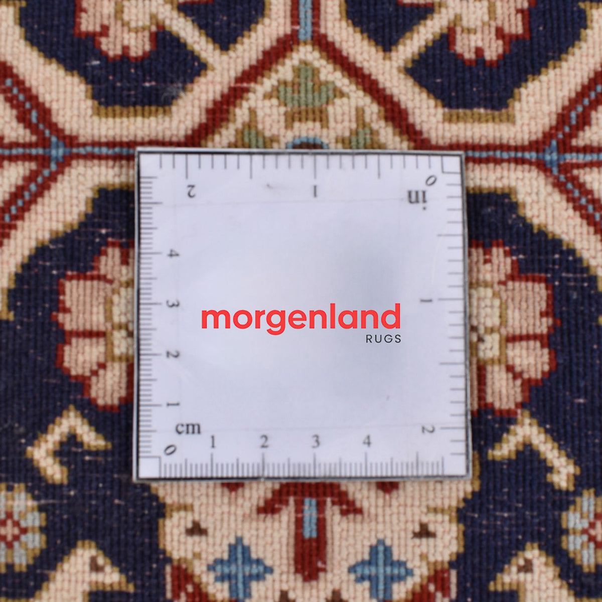 Tappeto corsia Tappeto Persero - Ghom - Reale - 195 x 55 cm - beige scuro