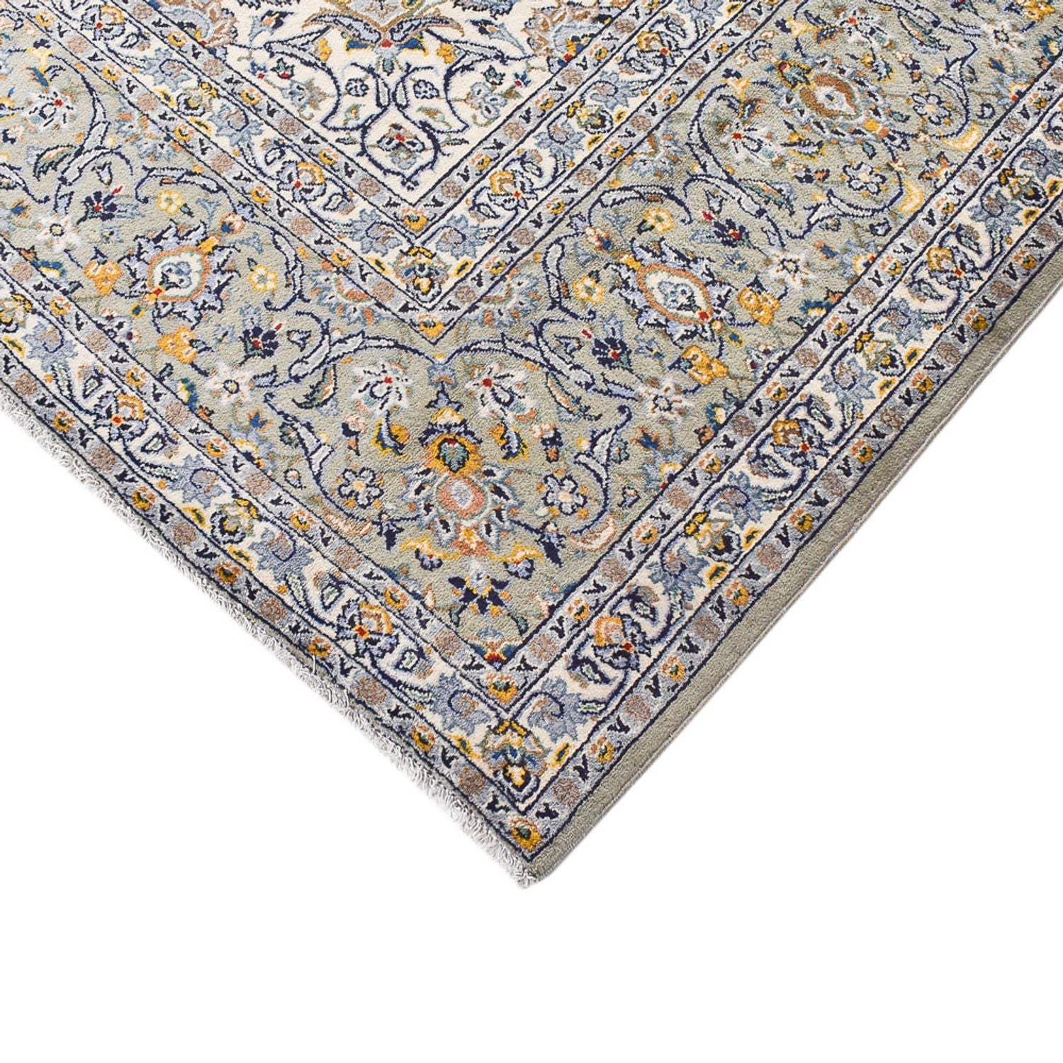 Tappeto Persero - Keshan - Reale - 350 x 285 cm - grigio