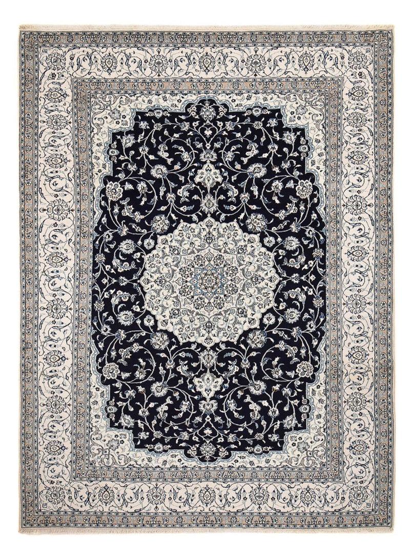 Tappeto Persero - Nain - 403 x 300 cm - blu scuro