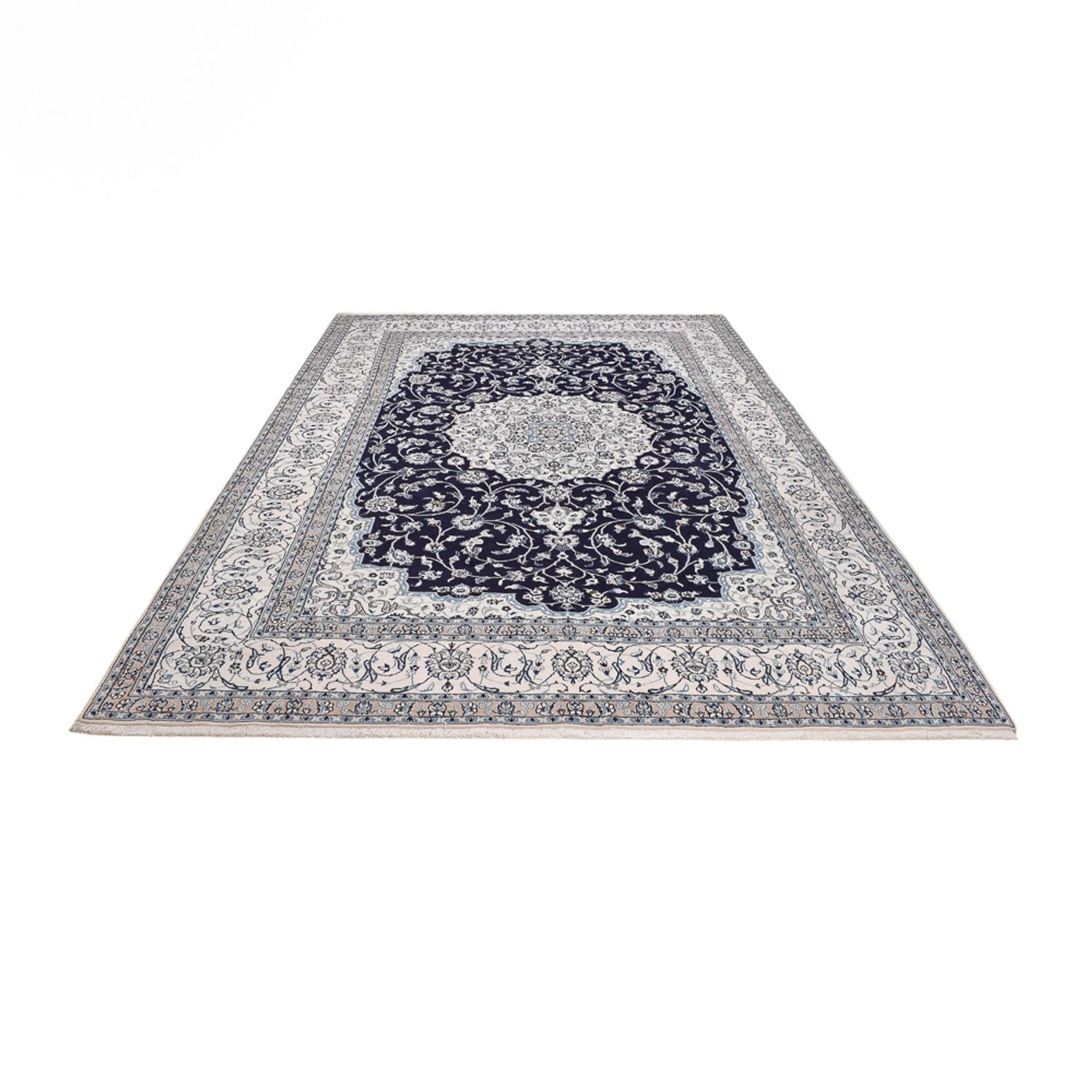Tappeto Persero - Nain - 403 x 300 cm - blu scuro