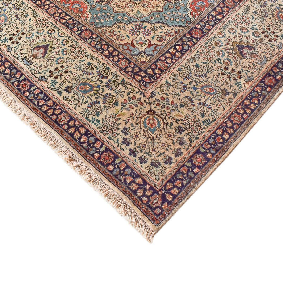 Tappeto Persero - Tabriz - Reale - 389 x 306 cm - sabbia