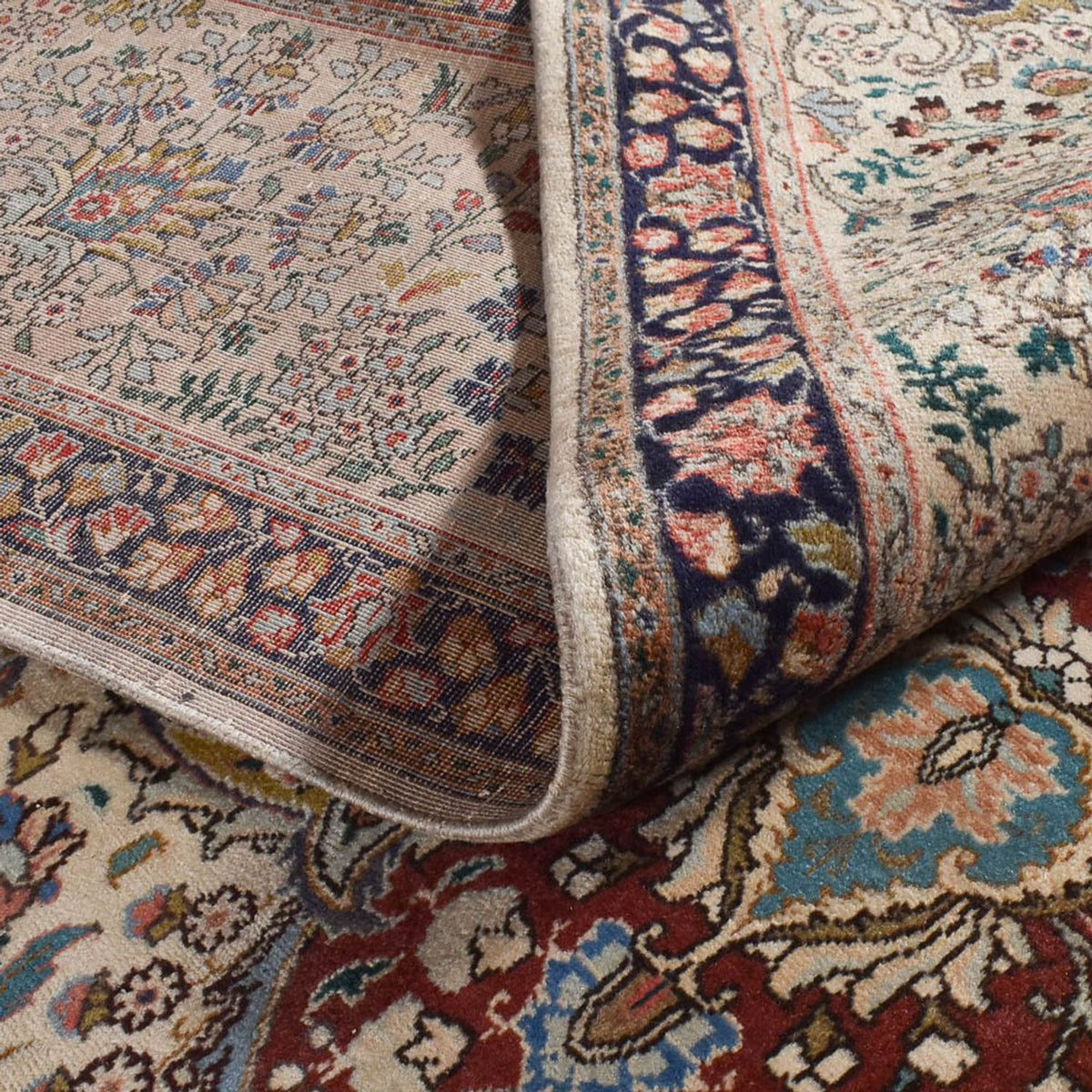 Tappeto Persero - Tabriz - Reale - 389 x 306 cm - sabbia