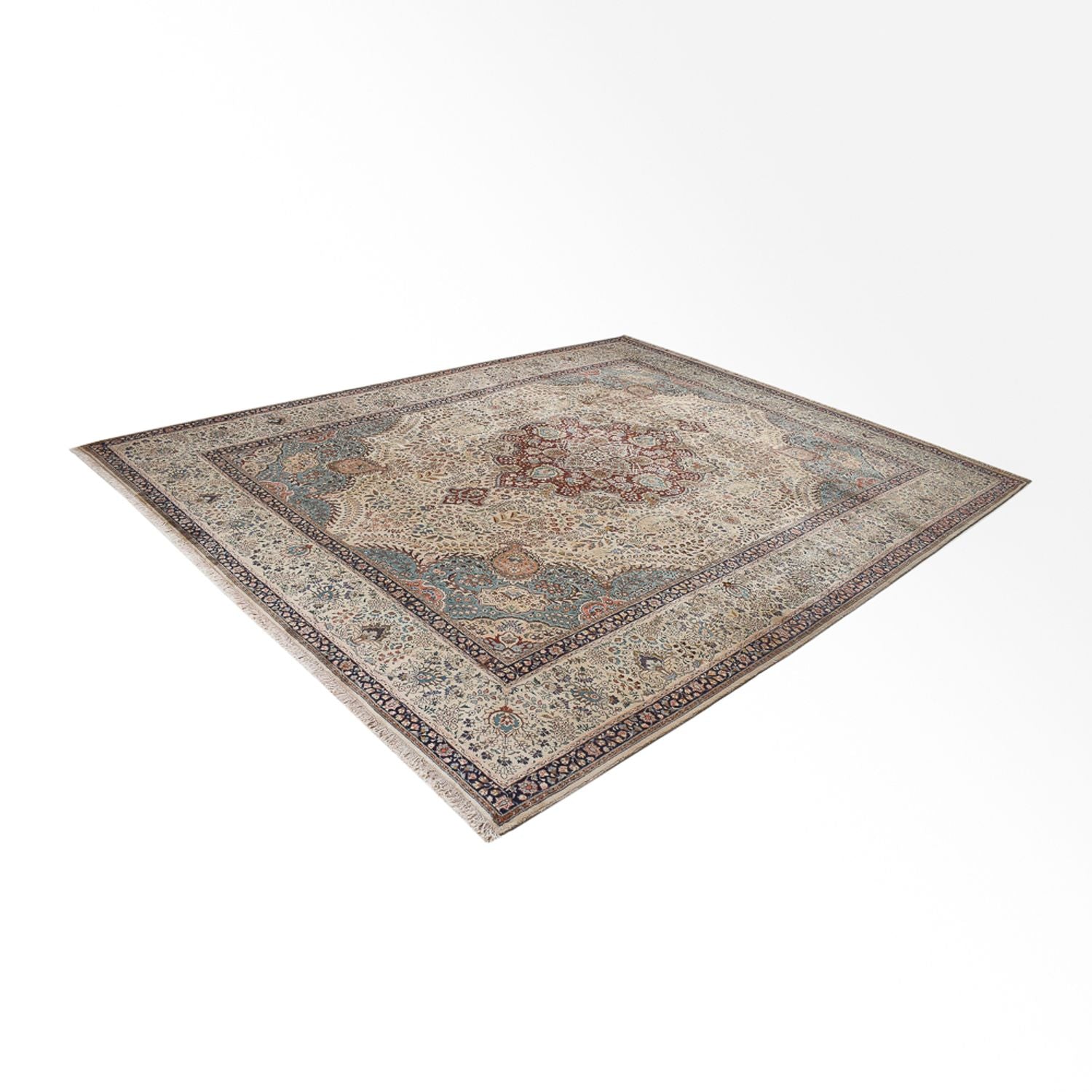 Tappeto Persero - Tabriz - Reale - 389 x 306 cm - sabbia
