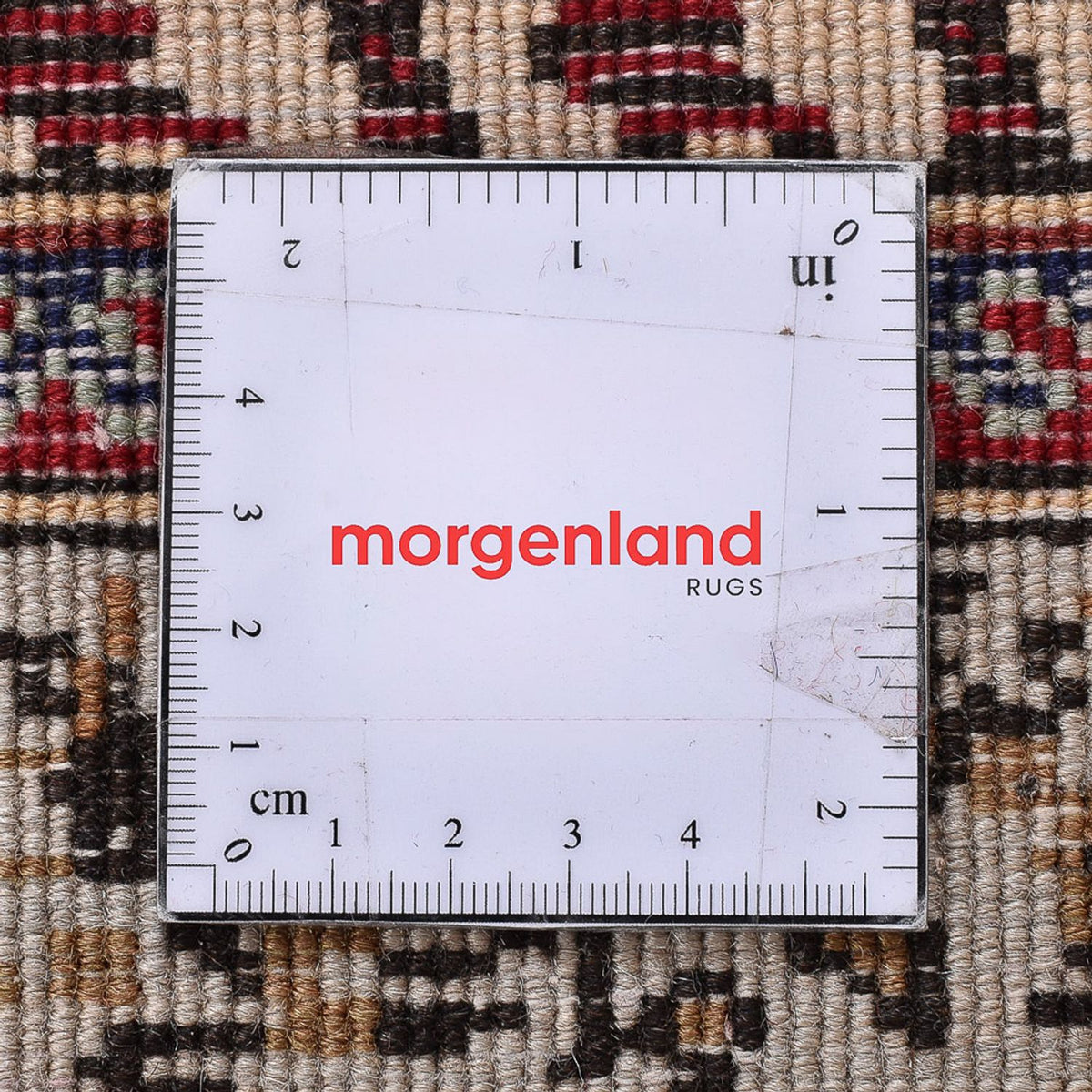 Tappeto corsia Tappeto Persero - Tabriz - Reale - 427 x 97 cm - beige scuro