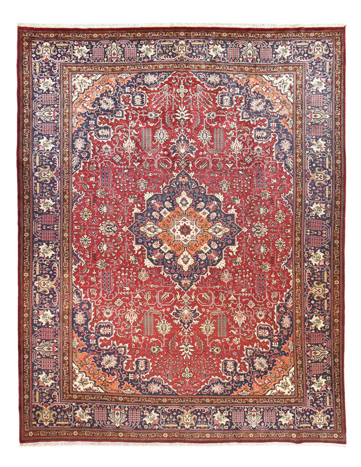 Tappeto Persero - Tabriz - Reale - 402 x 308 cm - rosso