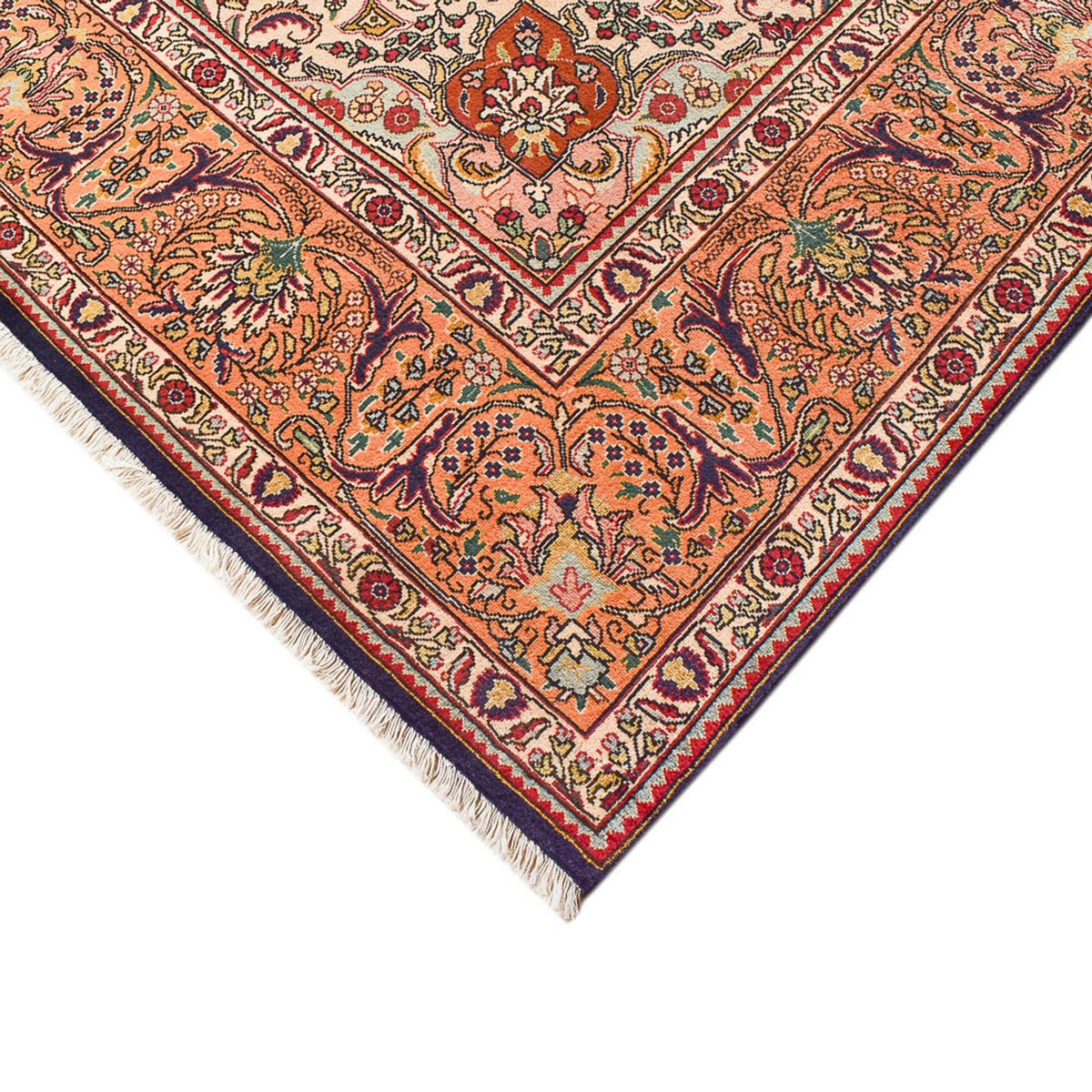 Tappeto Persero - Tabriz - Reale - 405 x 295 cm - beige