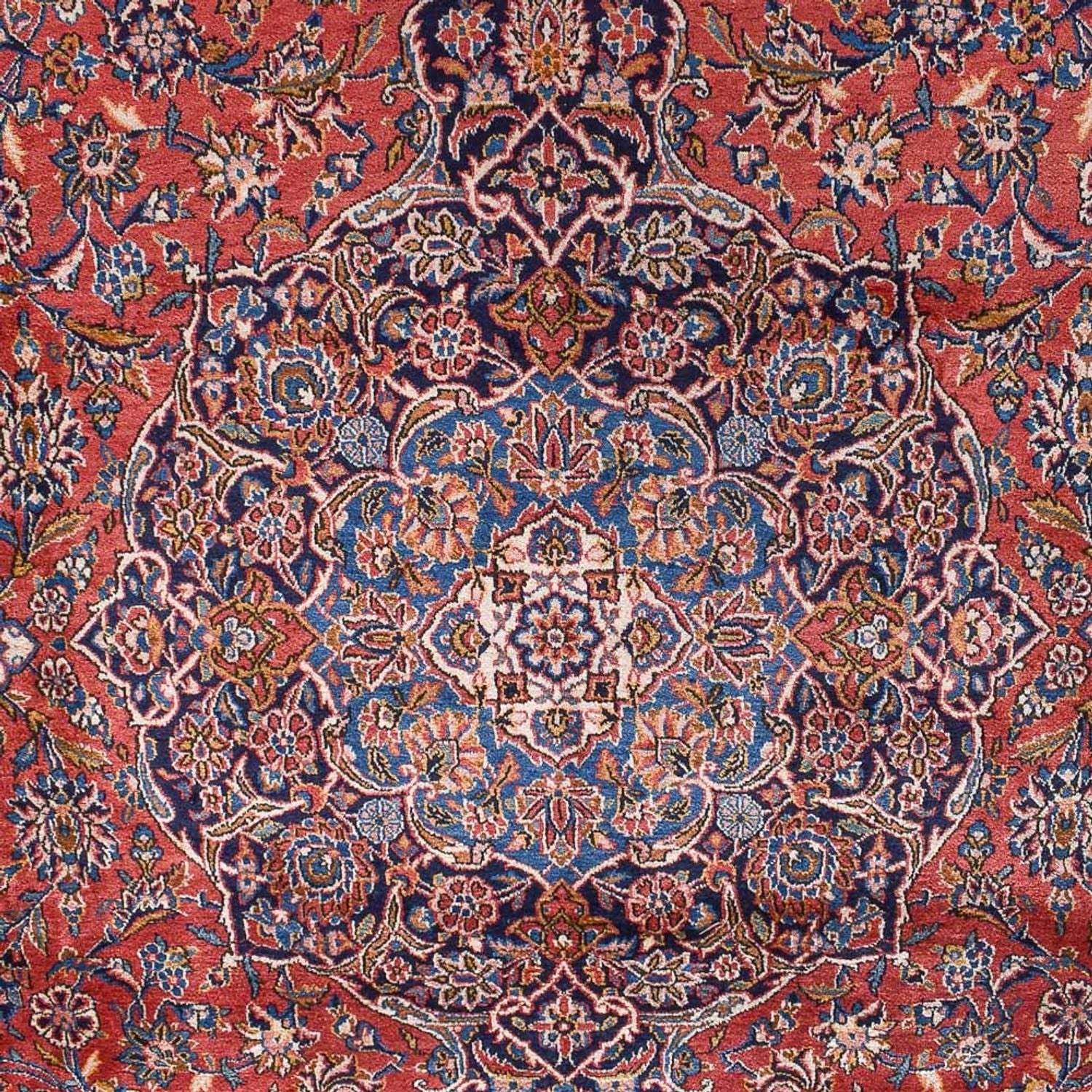 Tappeto Persero - Keshan - Reale - 445 x 333 cm - rosso chiaro