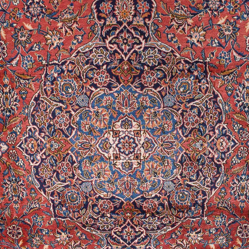 Tappeto Persero - Keshan - Reale - 445 x 333 cm - rosso chiaro