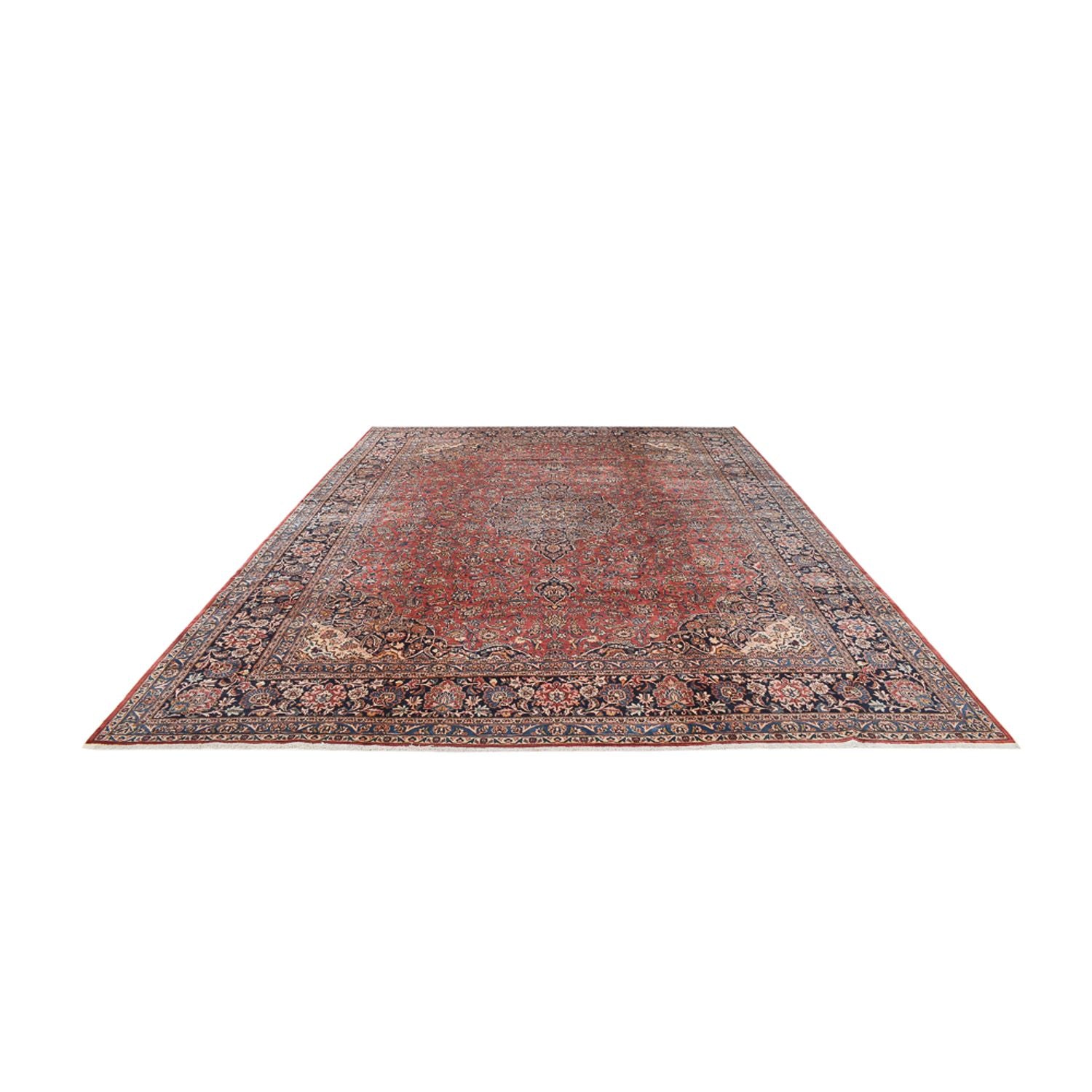 Tappeto Persero - Keshan - Reale - 445 x 333 cm - rosso chiaro