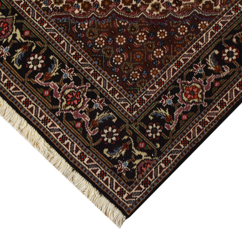 Tappeto Persero - Tabriz - Reale - 204 x 150 cm - marrone scuro