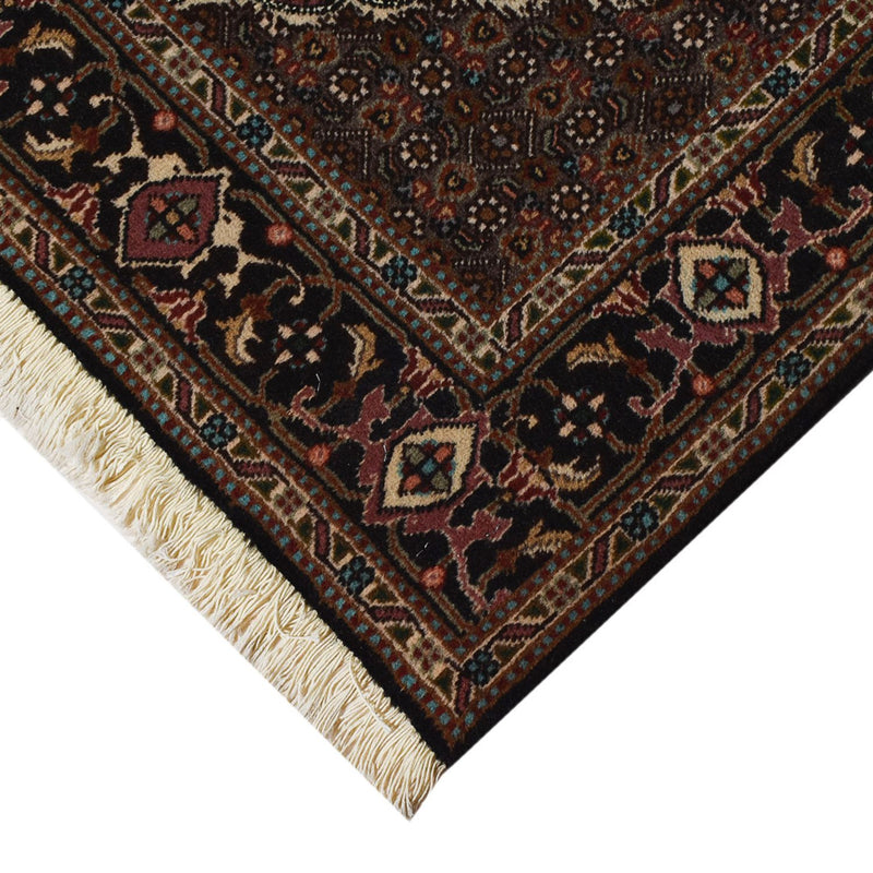 Tappeto Persero - Tabriz - Reale - 200 x 153 cm - marrone scuro