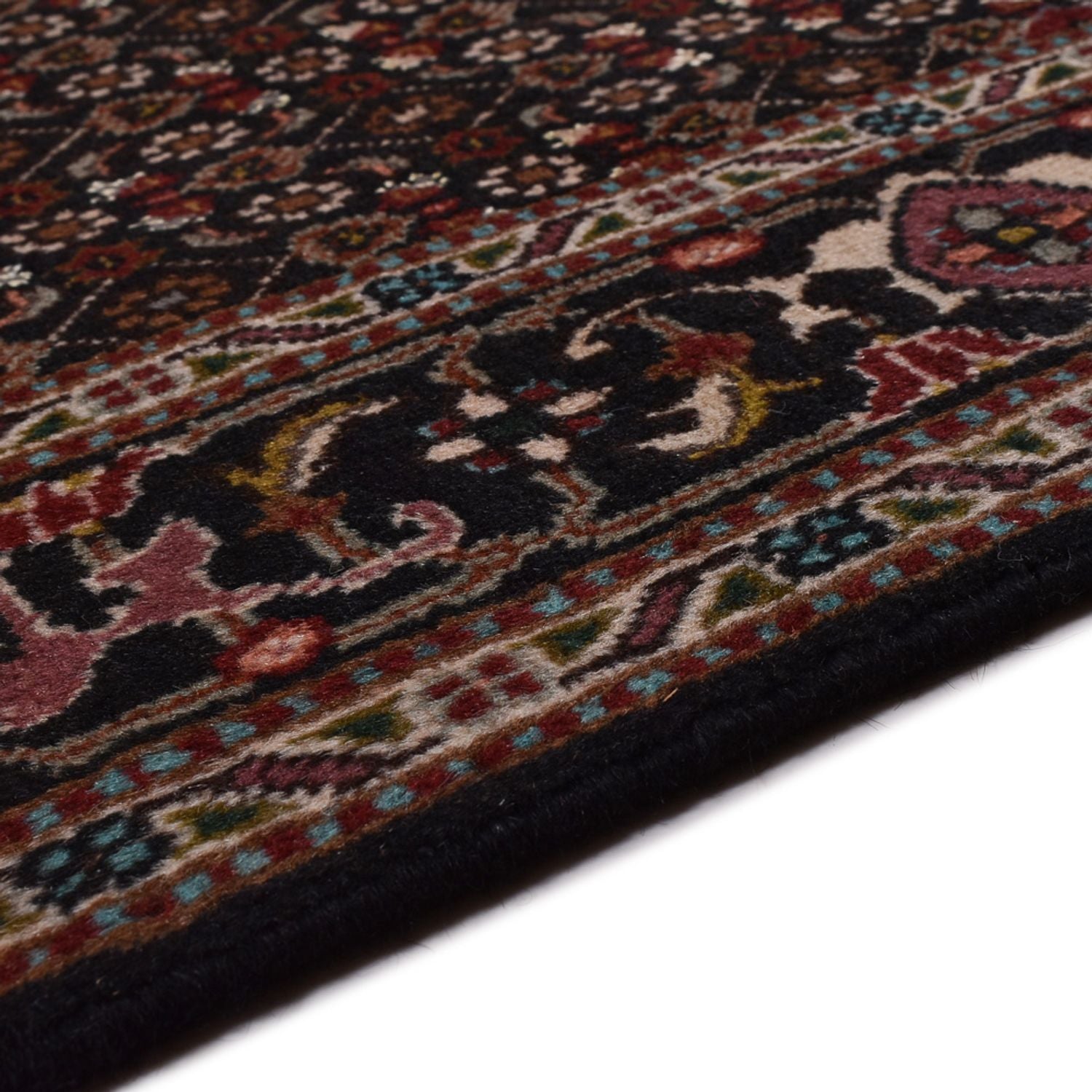 Tappeto Persero - Tabriz - Reale - 200 x 153 cm - marrone scuro