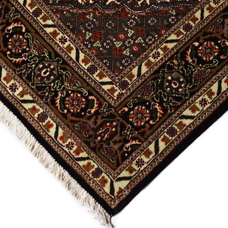 Tappeto Persero - Tabriz - Reale - 210 x 152 cm - marrone scuro
