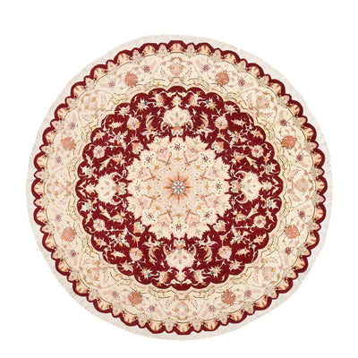 Tabriz - 50 Raj Tappeto 200x200cm - Tappeto persiano
