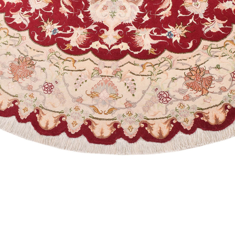 Tappeto Persero - Tabriz - Reale rotondo  - 200 x 200 cm - multicolore