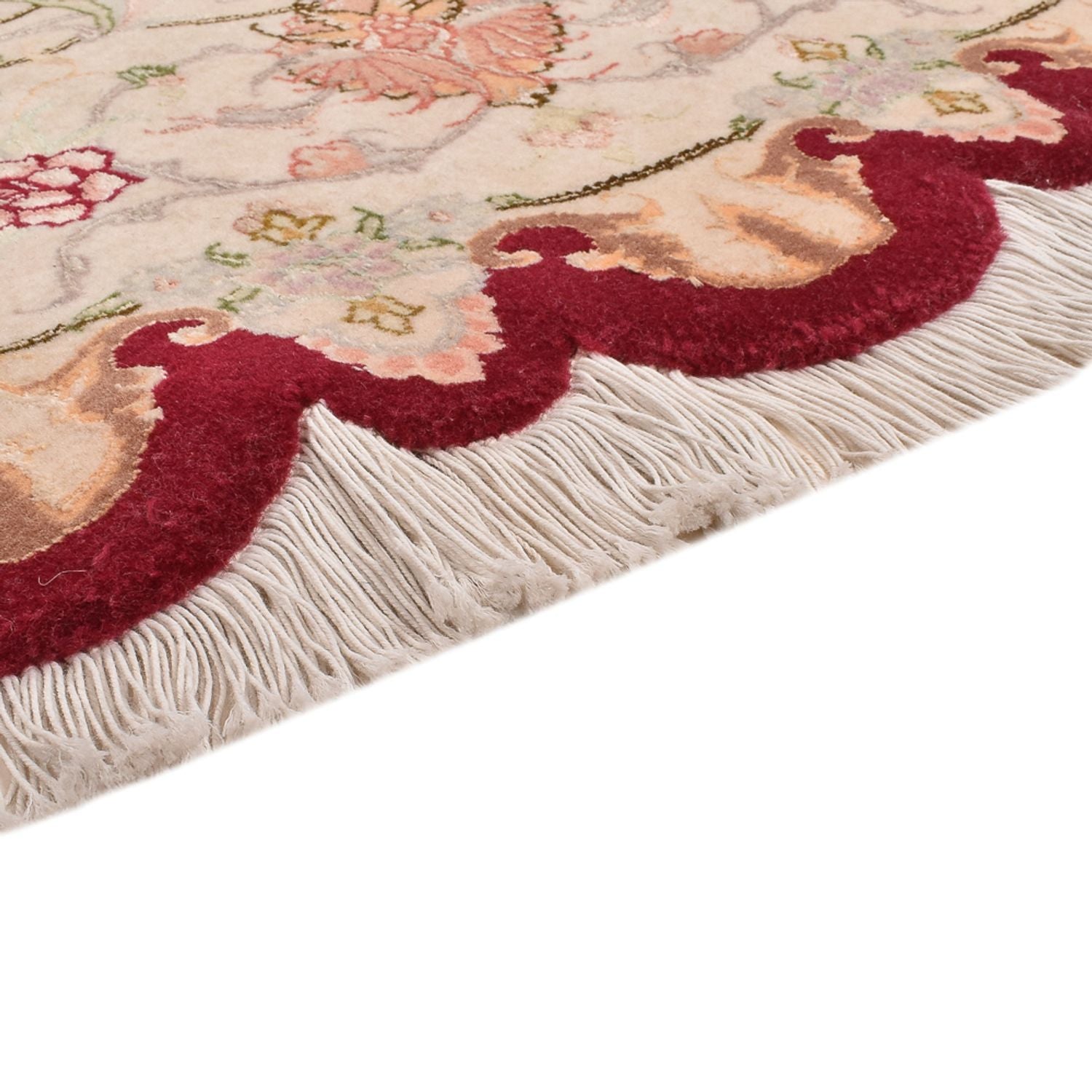 Tappeto Persero - Tabriz - Reale rotondo  - 200 x 200 cm - multicolore