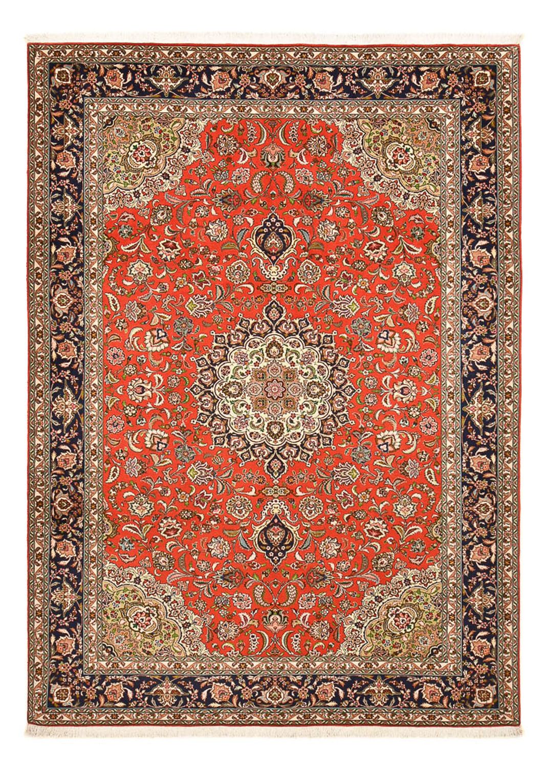 Tappeto Persero - Tabriz - Reale - 295 x 208 cm - rosso