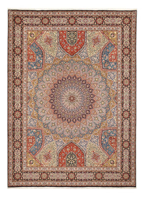 Tappeto Persero - Tabriz - Reale - 402 x 302 cm - beige chiaro