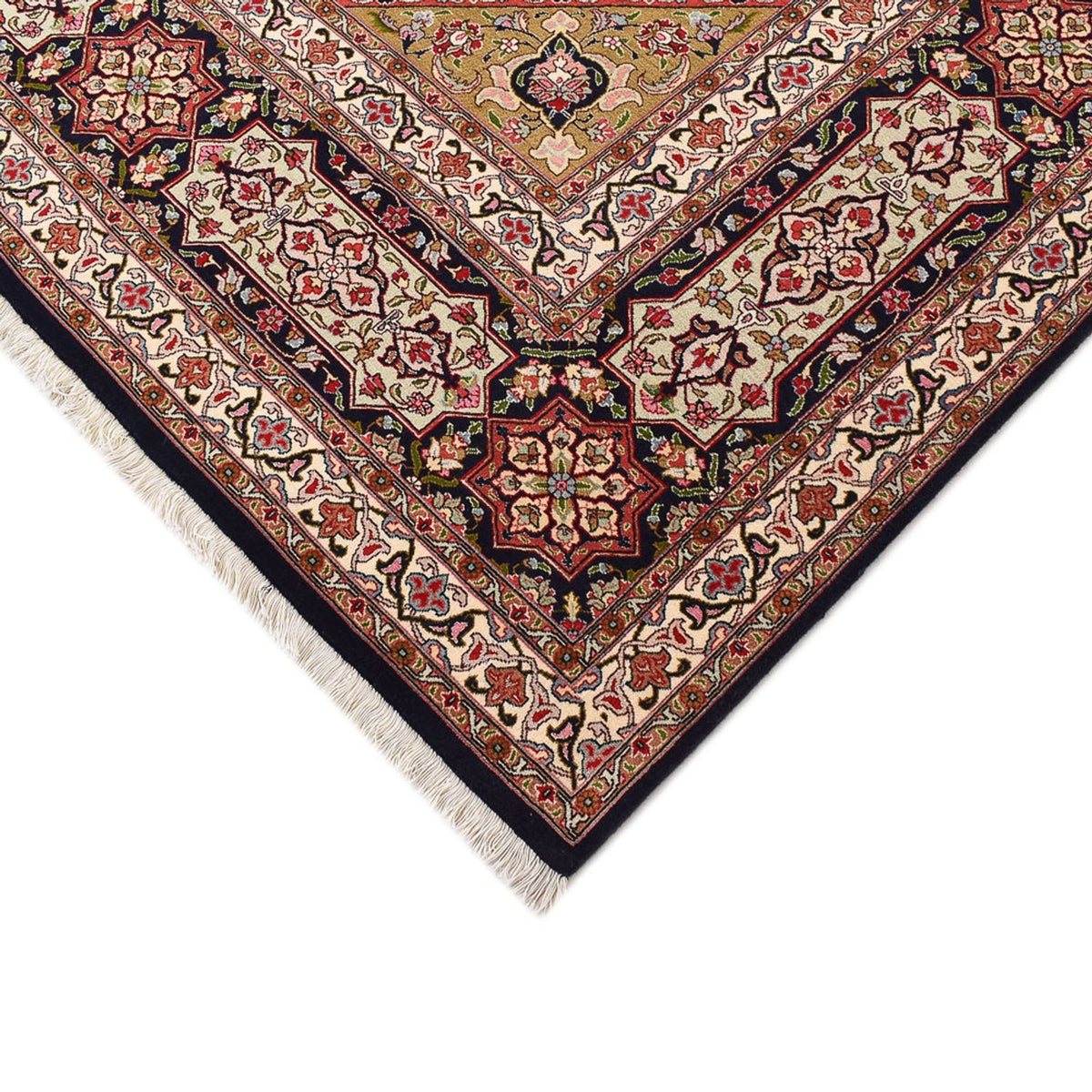 Tappeto Persero - Tabriz - Reale - 402 x 302 cm - beige chiaro