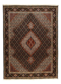 Tappeto Persero - Tabriz - Reale - 204 x 152 cm - marrone scuro