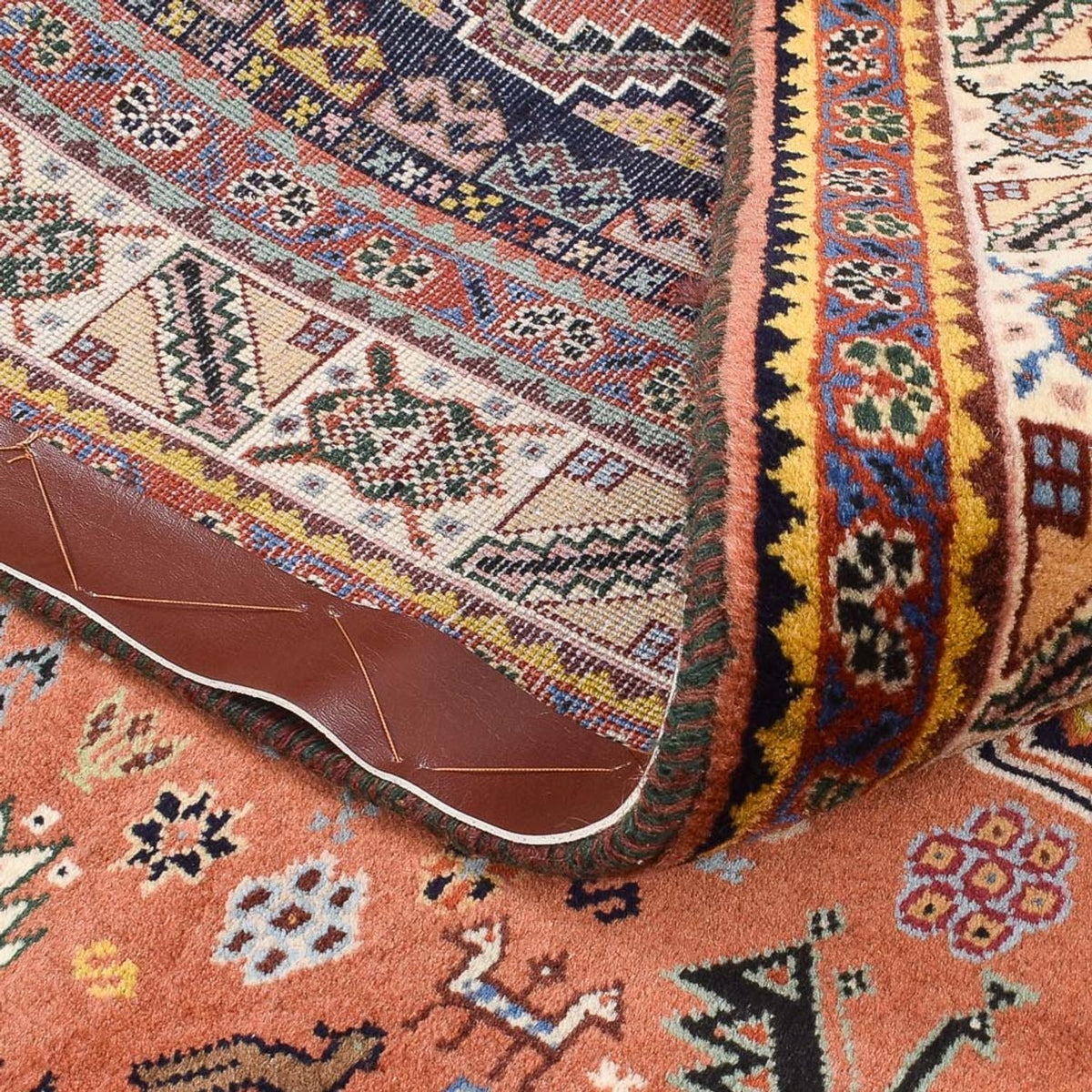 Tappeto Gabbeh - Kashkuli Persero - 202 x 152 cm - rosso chiaro