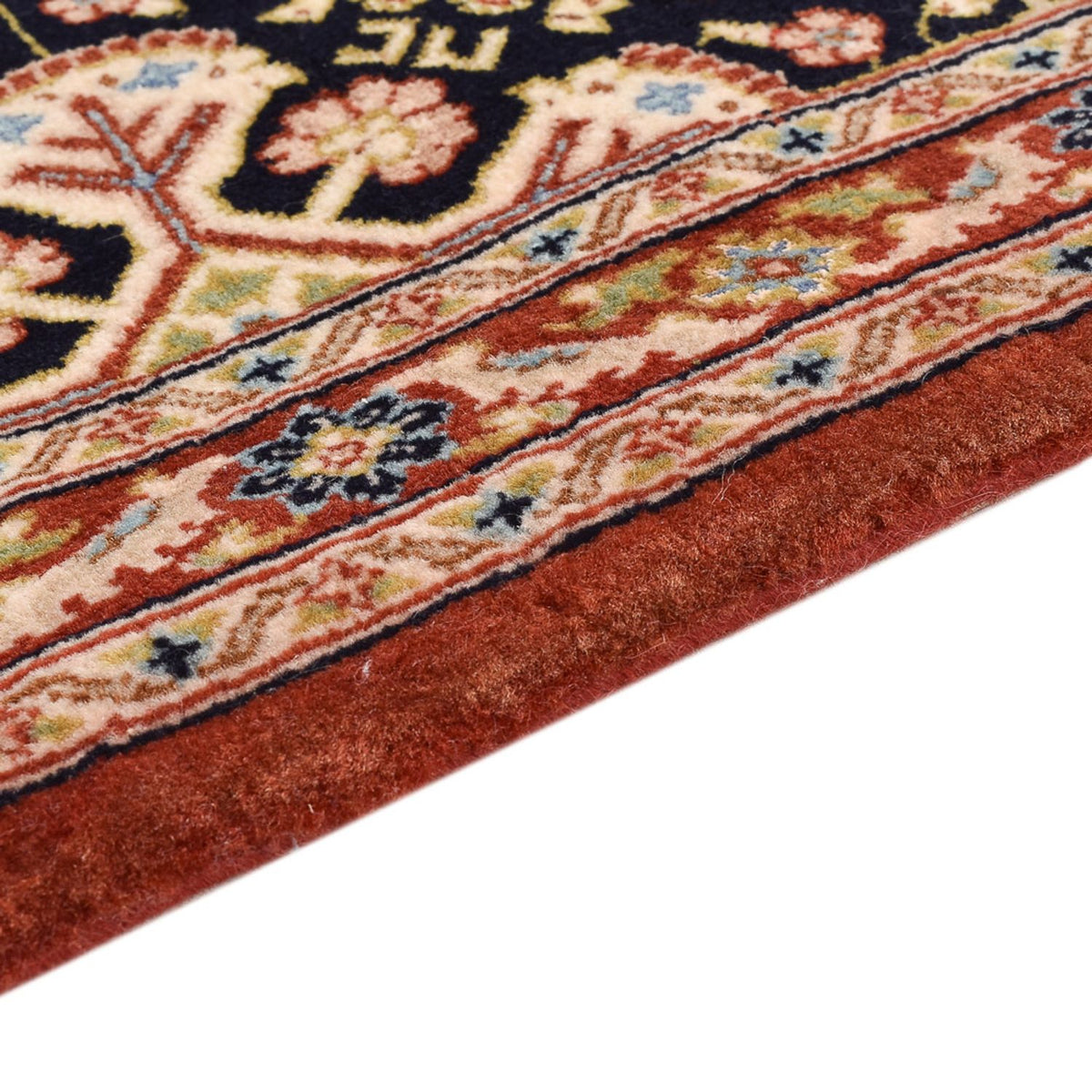 Tappeto corsia Tappeto Persero - Ghom - Reale - 201 x 52 cm - beige scuro