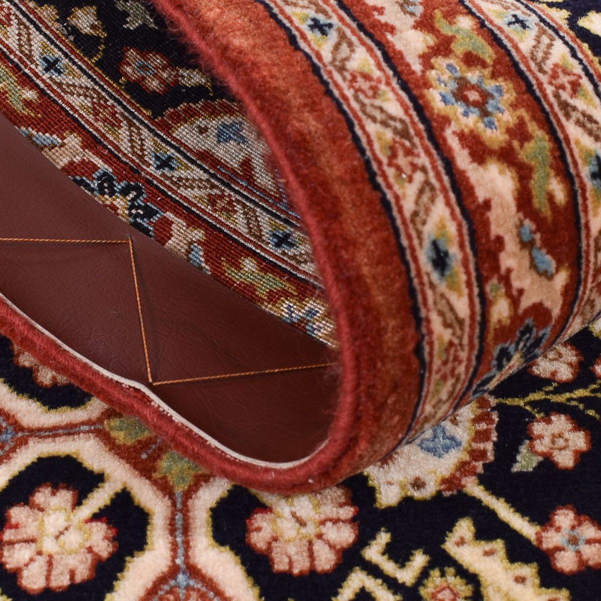 Tappeto corsia Tappeto Persero - Ghom - Reale - 201 x 52 cm - beige scuro