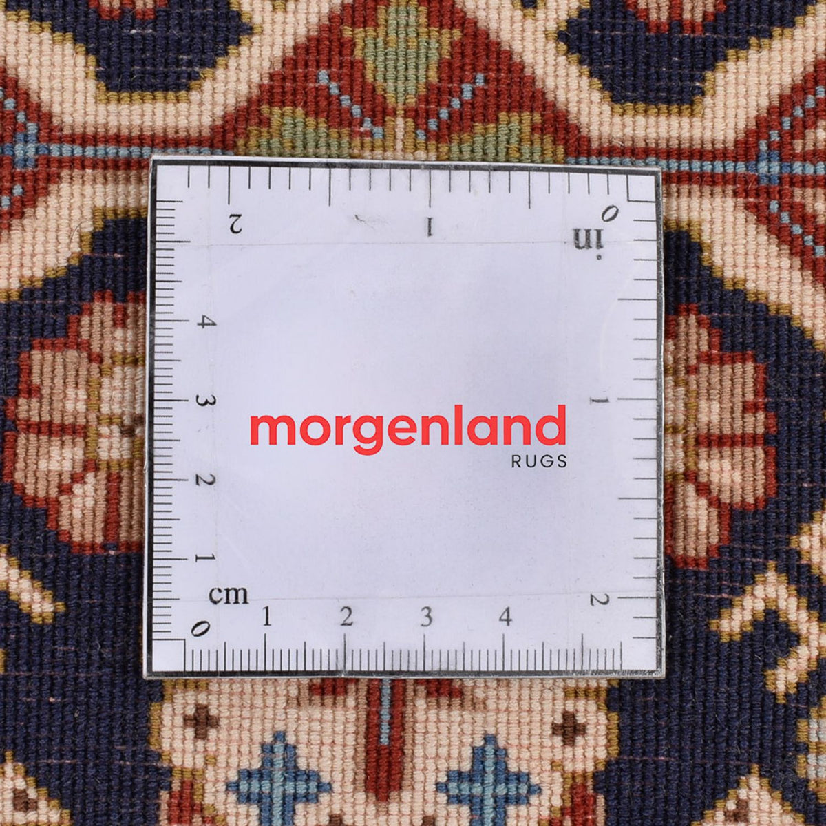 Tappeto corsia Tappeto Persero - Ghom - Reale - 202 x 52 cm - beige scuro