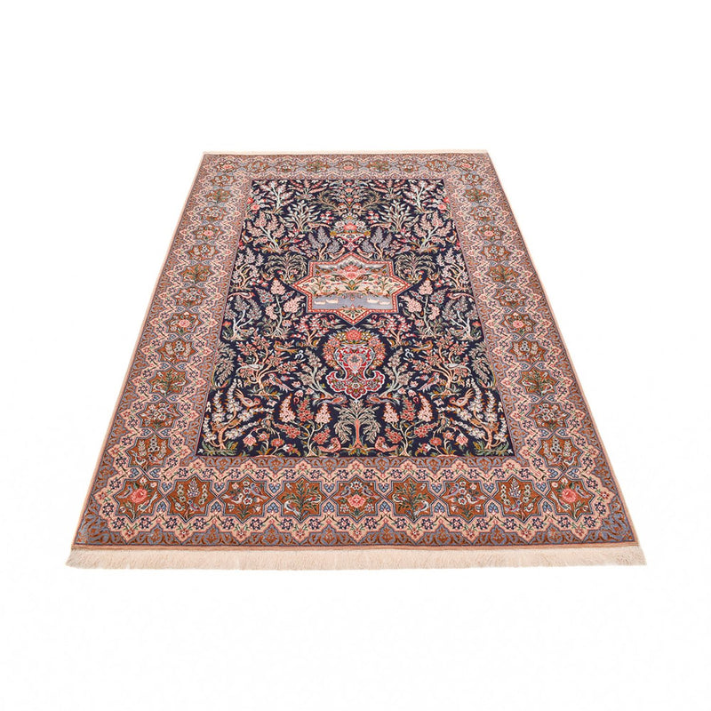 Tappeto Persero - Isfahan - Premio - 238 x 159 cm - blu scuro