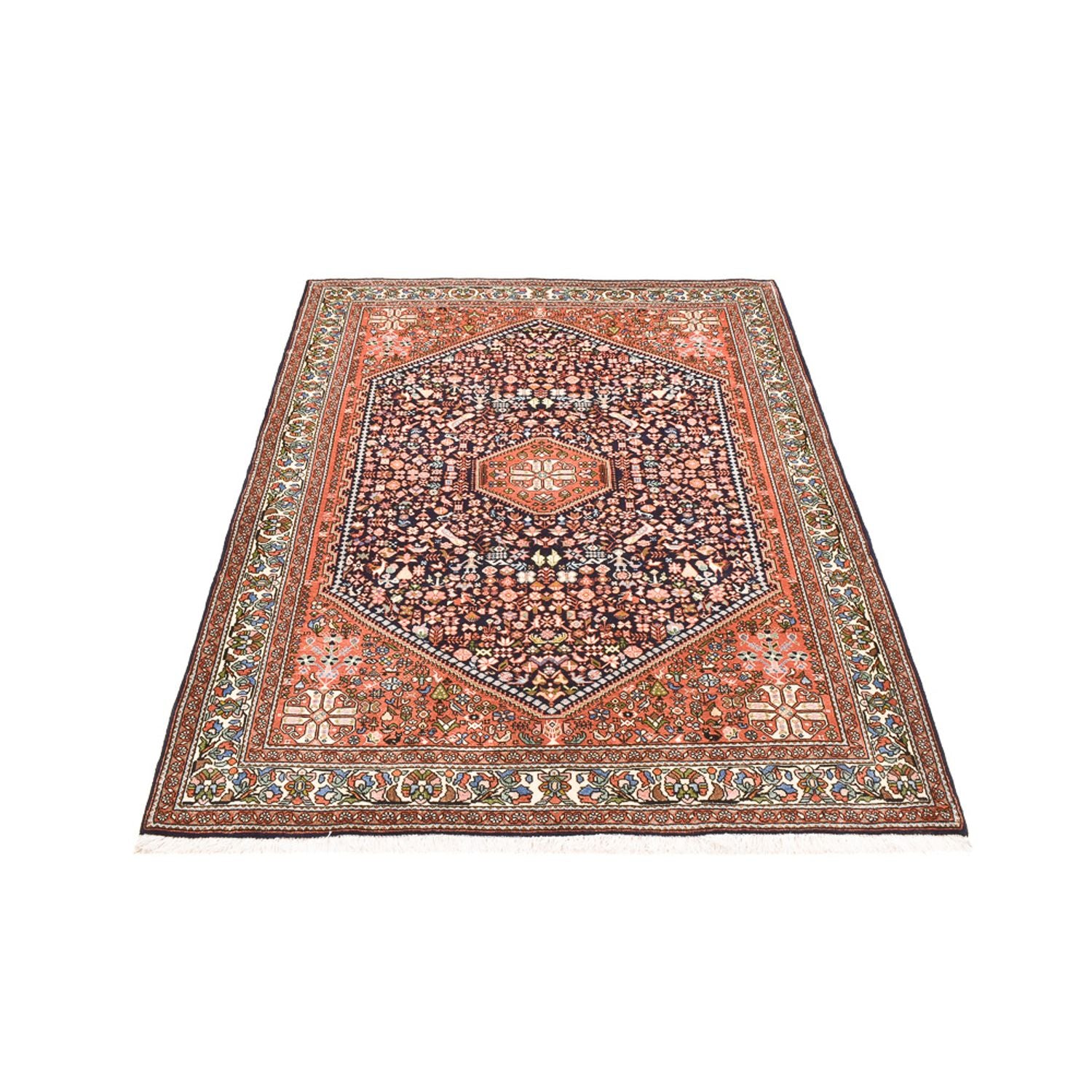 Tappeto corsia Tappeto Gabbeh - Kashkuli Persero - 202 x 150 cm - blu scuro