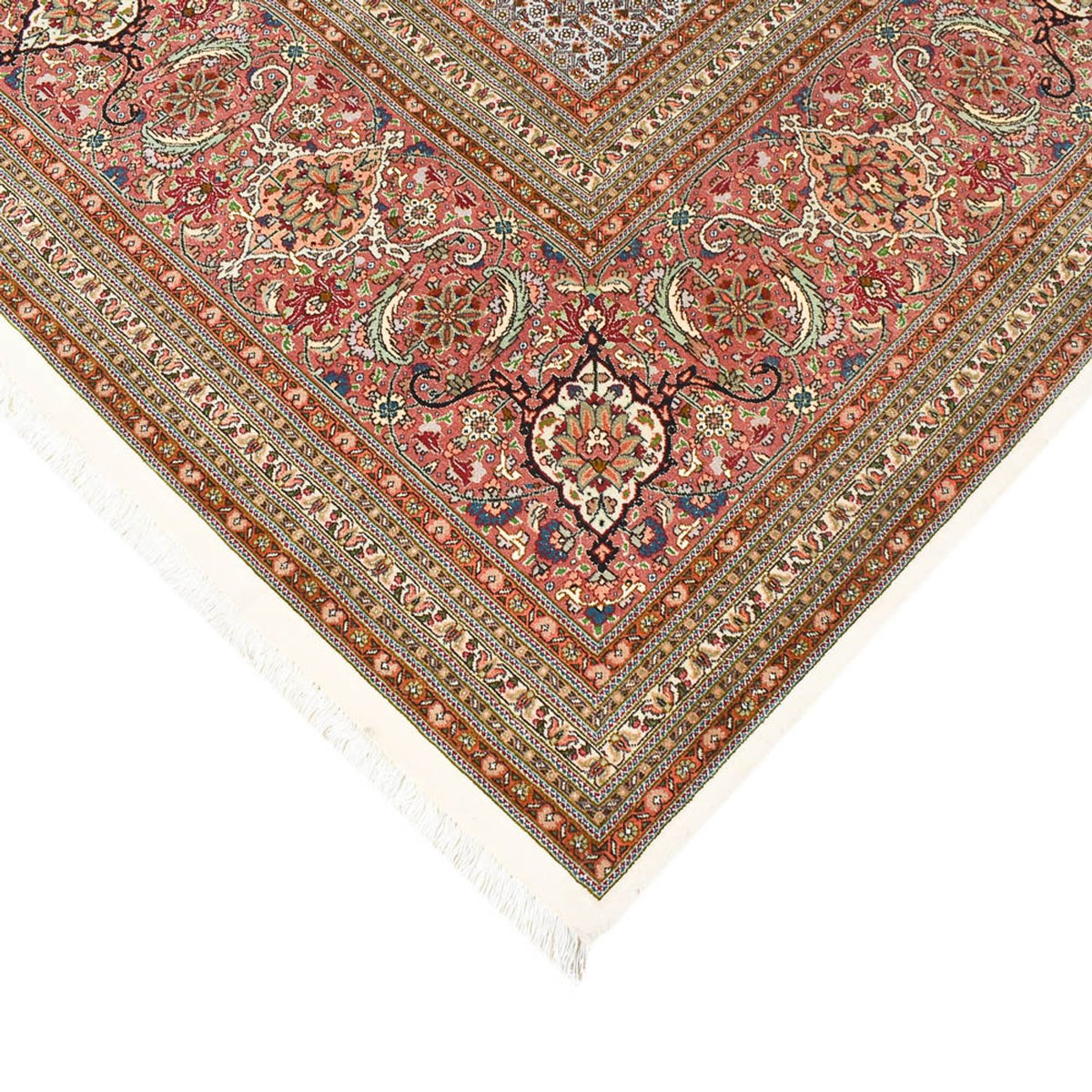 Tappeto Persero - Tabriz - Reale - 502 x 350 cm - beige chiaro