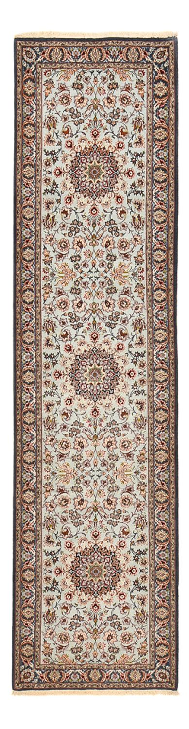 Tappeto corsia Tappeto Persero - Isfahan - Premio - 314 x 83 cm - sabbia
