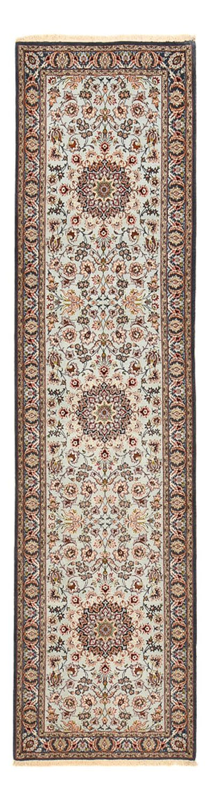 Tappeto corsia Tappeto Persero - Isfahan - Premio - 314 x 83 cm - sabbia