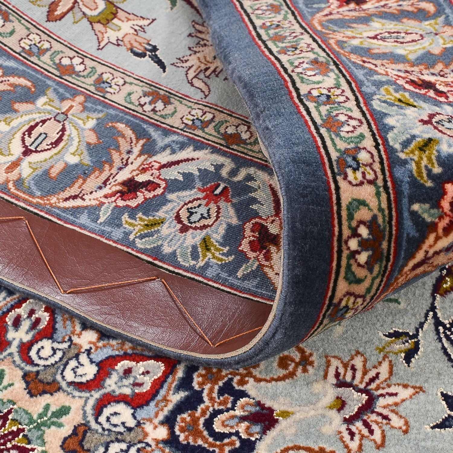 Tappeto corsia Tappeto Persero - Isfahan - Premio - 314 x 83 cm - sabbia
