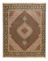 Tappeto Persero - Tabriz - Reale - 195 x 153 cm - marrone