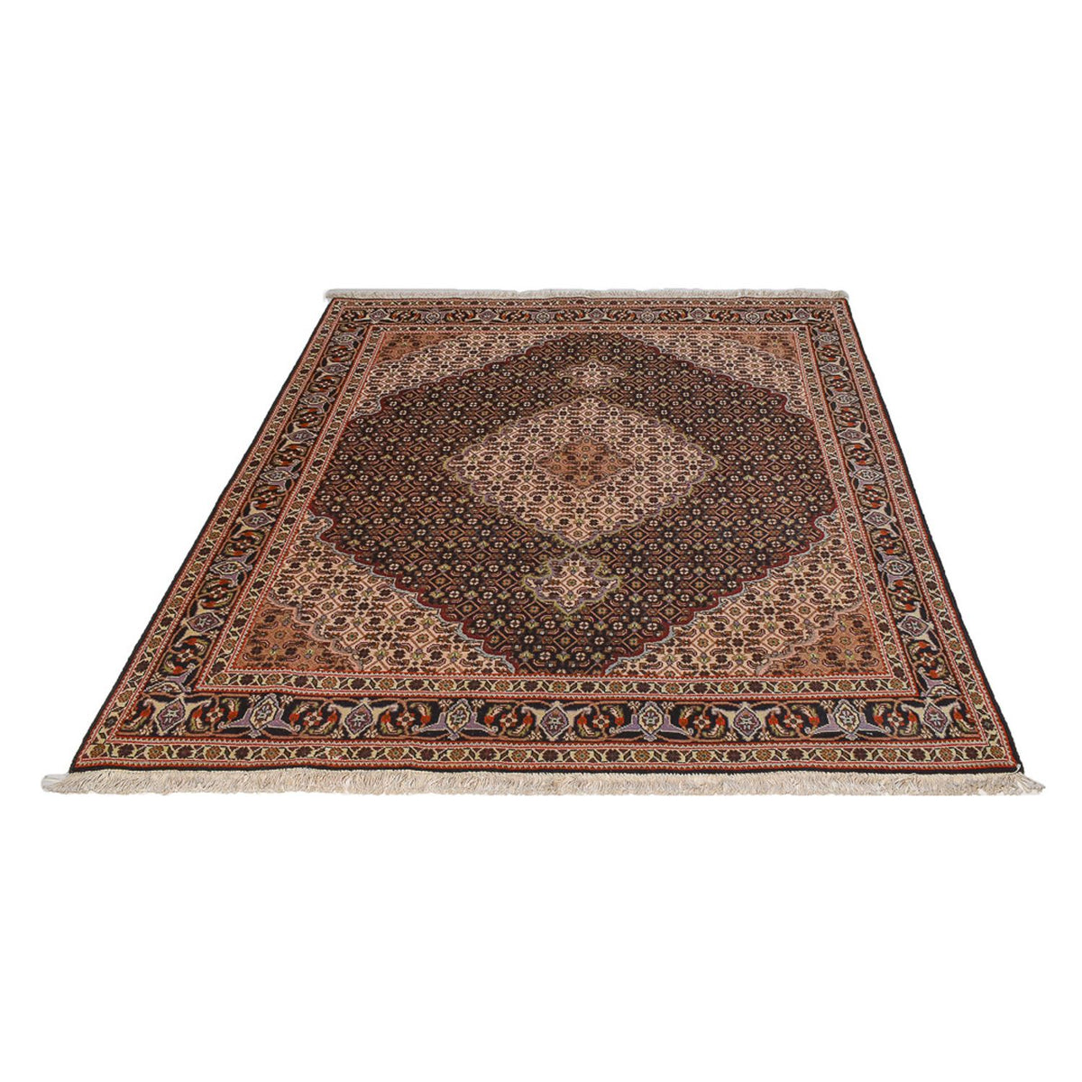 Tappeto Persero - Tabriz - Reale - 207 x 148 cm - marrone