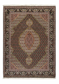 Tappeto Persero - Tabriz - Reale - 203 x 150 cm - marrone scuro