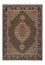 Tappeto Persero - Tabriz - Reale - 203 x 150 cm - marrone scuro
