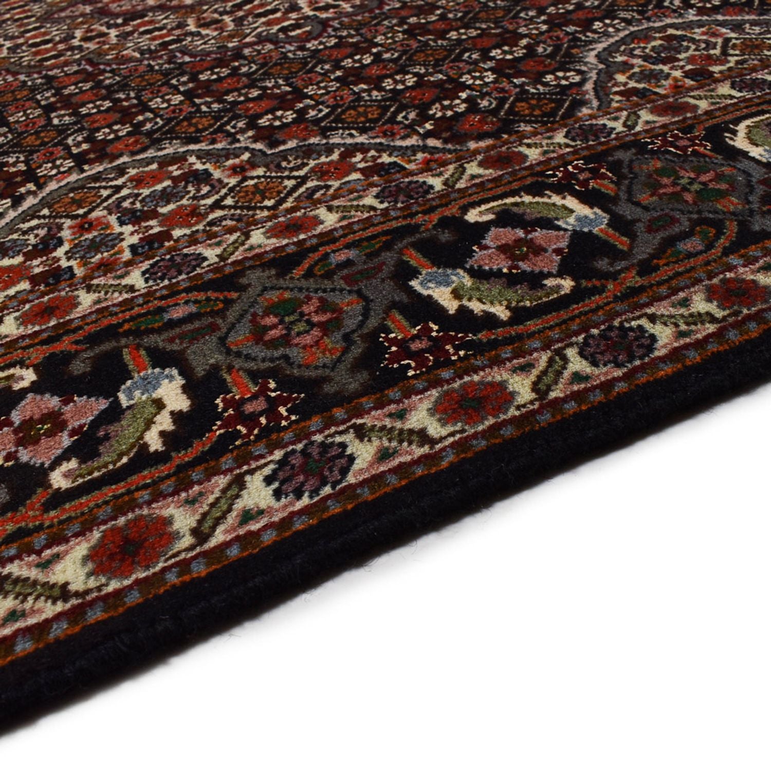 Tappeto Persero - Tabriz - Reale - 200 x 152 cm - marrone scuro